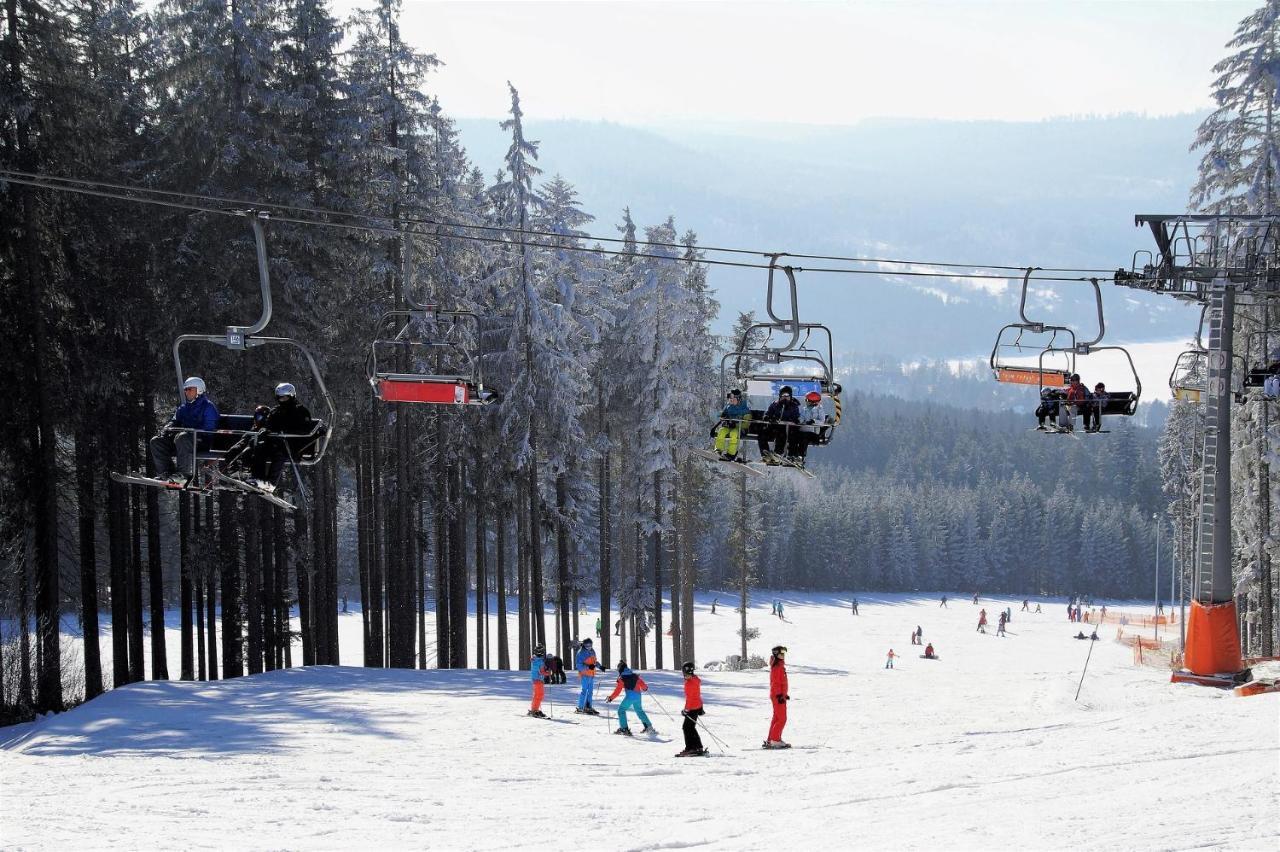 Hotel Fontána Lipno Černá v Pošumaví Esterno foto